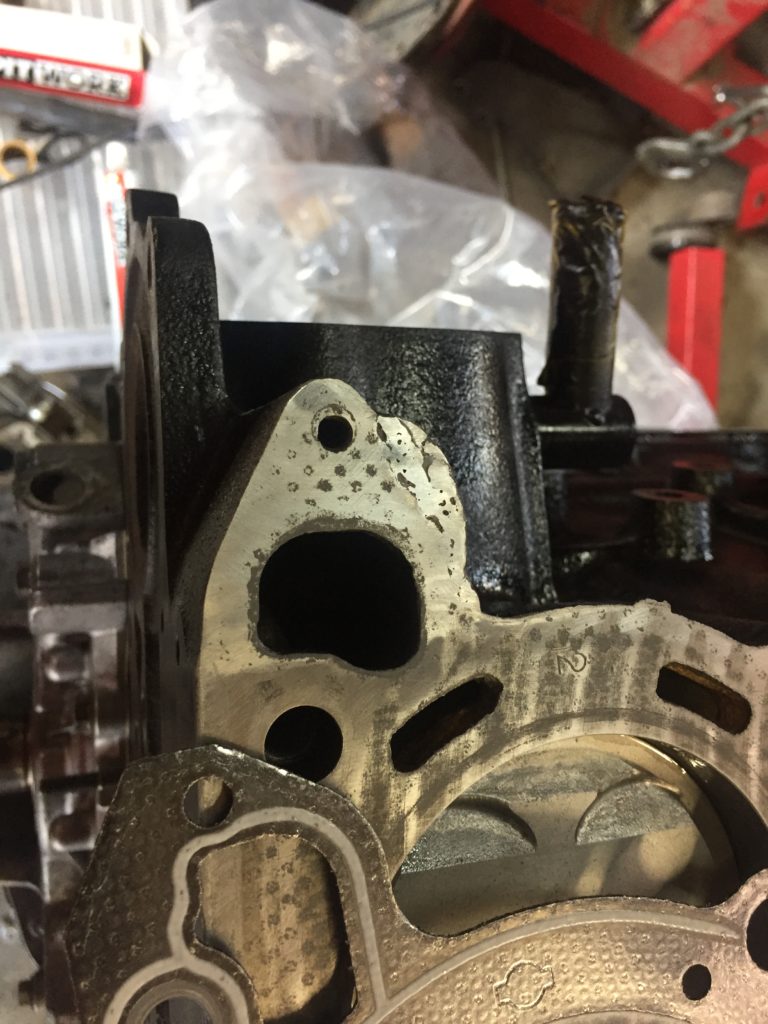 RB30ブロック肉盛り